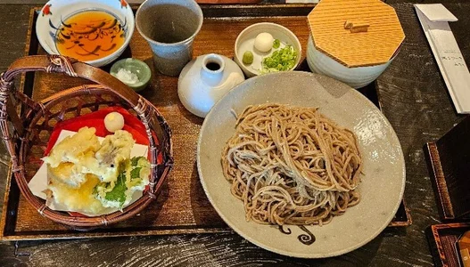 ERIKA-JP-168130 美味しいと有名なお蕎麦 🍴✨soba in Kyoto Foto