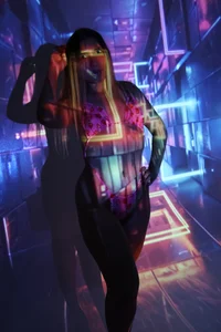 Neon temptation de MaddieTease  Imagens