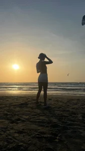 alanarouge Sunset on the beach🌊🌴 Foto