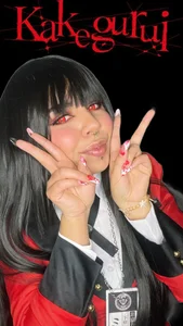 Cosplay Yumeko Jabami😳 de Fantasies_Slave  4 photos