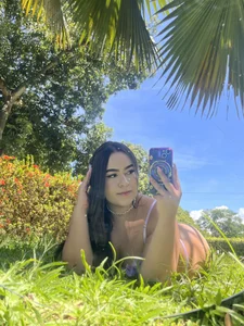 lynda_west In the mirror and nature🍃💜 Pic 9