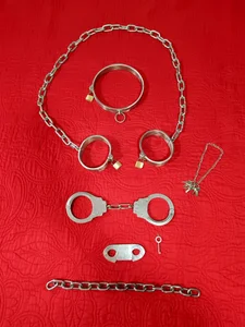 Kinkster_Jade Bondage Kiit Stainless Steell Foto