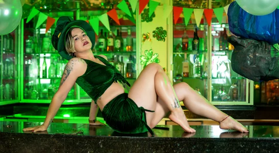 Luciifeer_Saint Patrick - Underwear, Cute, Legs, Roleplay Beer, Wine图片 2