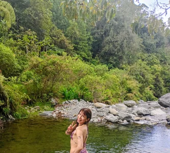 Jessica_Montes In the river🌤️🏊🏻‍♀️ Pic 2