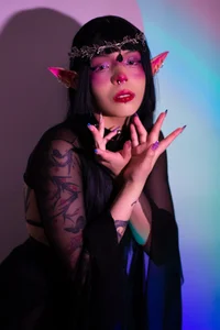 Kaoriabyss_ Dark elf🍒 Pic 3