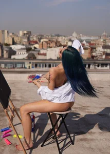 AriaVossのTop floor sexiness 💦の 7枚の写真