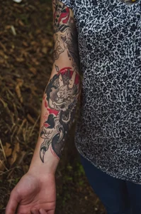 Tätowiertes Mädchen od AnnyThompson_  2 snímek