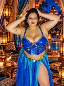 Bonny_rousse01 ✨💙 Princess Jasmine: A Whole New Fantasy🕌🌙 slika 7