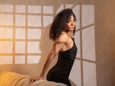 Nylaharris Black Dress🔥💋🍒 Pic 6