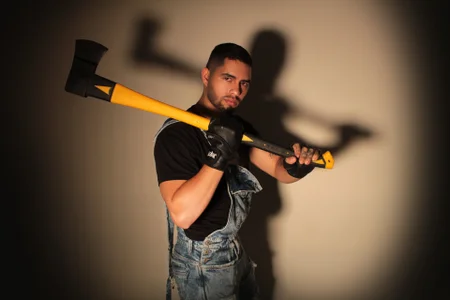 matteosantos A fuck in the forest cwith a sexy lumberjack, will you join? Pic 3