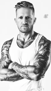 Bharv69 Blonde Hair Blue Eyed tatted jus for u Pic 6