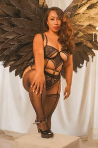 SeleneDavidsLS Sexy Black Lingerie Pic 4