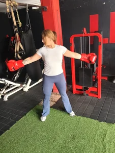 NatyLeone naty with boxing gloves Pic 7