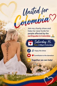 mia-reeves Colombia 💛💙💗 slika