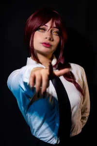 angelgate MAKIMA COSPLAY🥵❤️ Pic 5