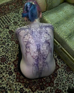 morika_mori tattoo on my back Immagine  2