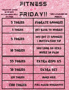 spookiebaddie Themed Tip Menus! 사진