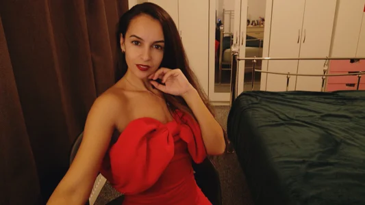 karlaolivia hot red dress зображення 2