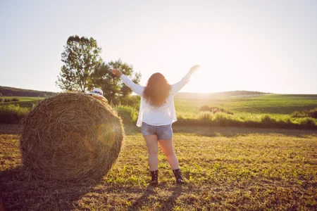 MiryamInes Fun in the hay! Pic 3