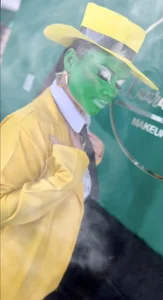 CassieBigass_ The mask 🎭💚💥 Pic 5