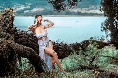 Kitty_arts's are we going swimming? and I ended up naked in the port 💦 Sex Photo 4