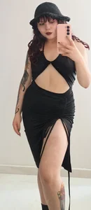 Yulska Beautiful black dress🖤 Poză 2