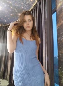 UlaSaiki I'm in a beautiful blue dress😍 Immagine  4