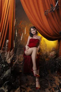 EmilyChaves Lady in red👠 Foto 3