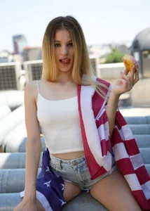 AvaSykes 4th of July Princess👄  8. fénykép