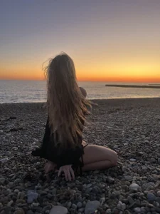 on the sea