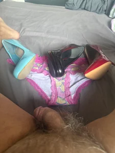 fortheloveofheels74 Heels panties and cock slika 2