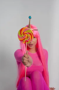 folinskayyya my cosplay of Princess Bubblegum) Poză 4