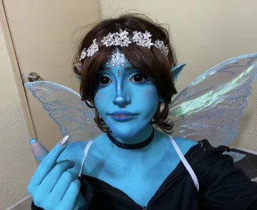 Zdjęcia Amy_Moonlight Photos from my Halloween hehe🦋🩵☁️:  3