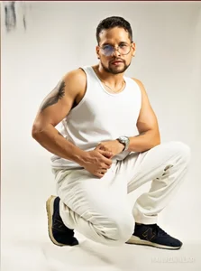 LucasGaeel Hot in white Pic 2