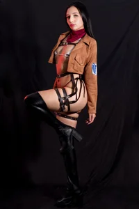 MichellRose7s Mikasa ackerman Cosplay sexfoto 1