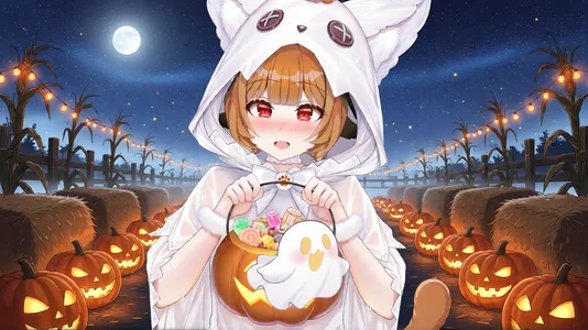 Meganhentai Happy halloween 🎃 Gambar 6