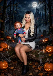 Aiuny_Queens this is halloween do you dare to enter Gambar