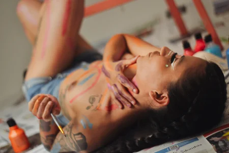 eviegothel_のArt on my body 🎨😏の 4枚の写真