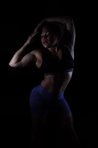 MichelFitnnes A girl at the gym Pic 9