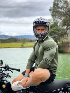 Motorcyclist de TianZilac Foto