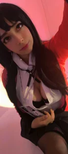 Cosplay Yumeko Jabami ♦️♣️♥️ de kira_Berry_  2 Imagens