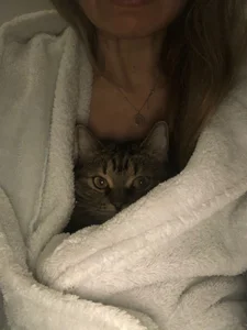 Angelina33 Me and Kitty! Pic