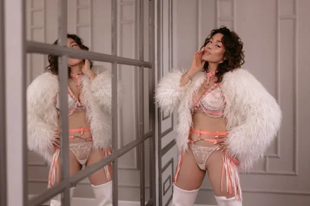 SofiaBimboss In a white fur Pic 2
