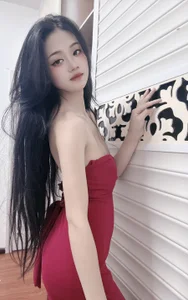 meiguigongzhu520 红色裙子 사진 3