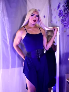 Emily_Castillo_1 my sexy blue dress Immagine  5