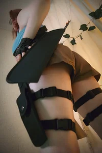 Charmy_Gracy Hot Croft style outfit with sexy holster and details Pic 2