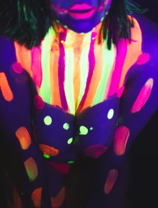 arisantana Body paint 😈🤡🖌 Pic 7