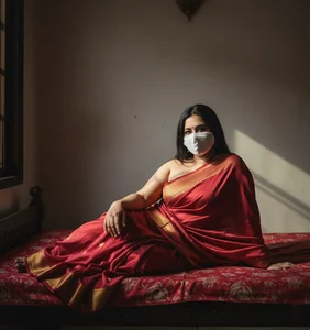 Sanvi-Queen: Saree 🔥 ( фото)