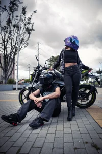 Hot bikers