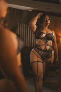 SeleneDavidsLS Sexy Black Lingerie Pic